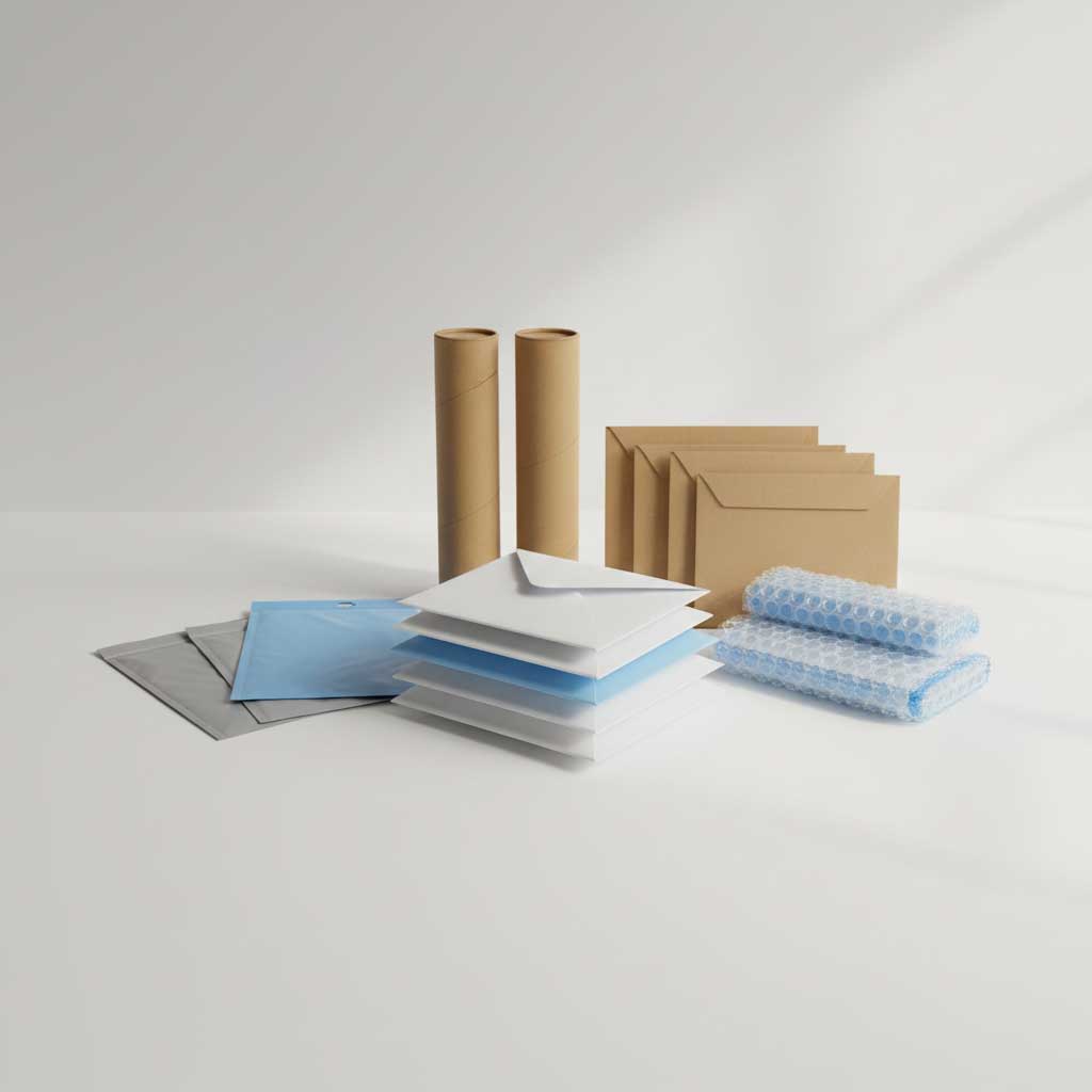 E-commerce postal packaging for online sellers