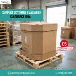 Heavy-Duty Octabins for Sale in Scotland – Bulk Clearance Stock Available from UPAC